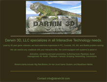 Tablet Screenshot of darwin3d.com